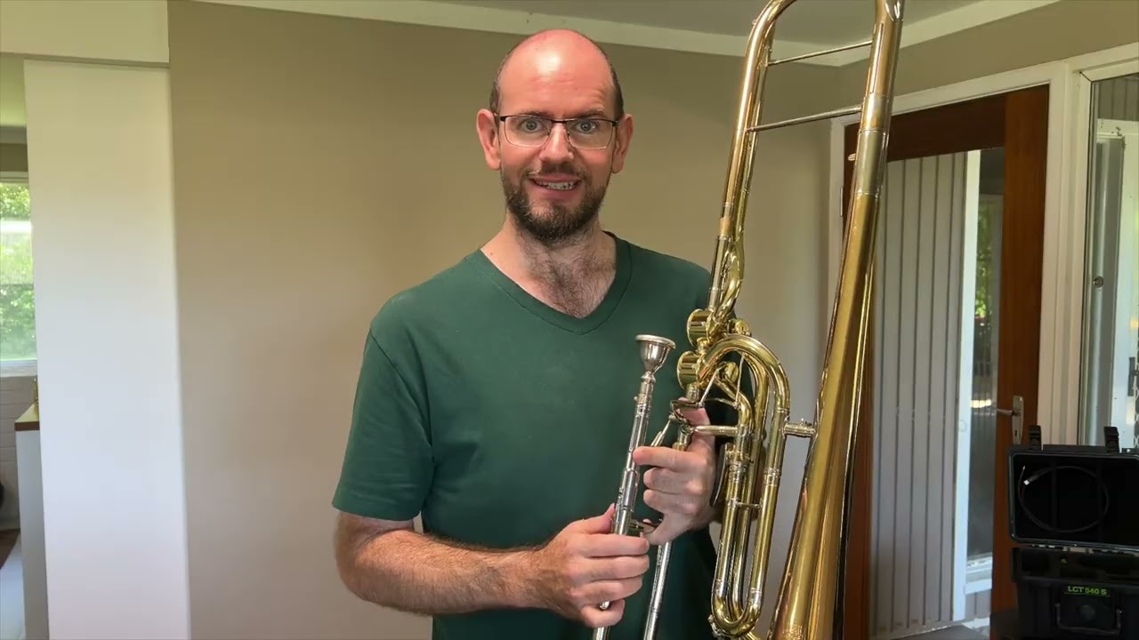First Day — Thein Contrabass Trombone! OMG!