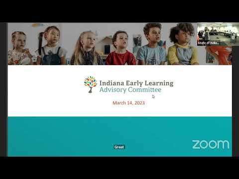 Early Learning Advisory Committee | March 14, 2023, Ben Davis University High School, Indianapolis