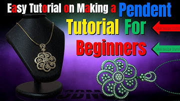Easy Tutorial on Making a Pendent | Tutorial for Beginners | CAD Design Tutorials | 3DM Design World