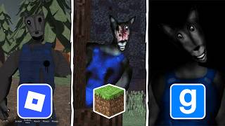 Roblox vs Minecraft vs Garry's Mod - Big Bad Wolf Chase Test screenshot 4