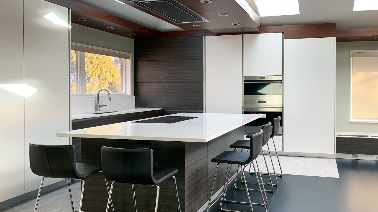 Kitchen 1: 2020 Modern White & Gray w/ splash of Brown by NFL Inc.