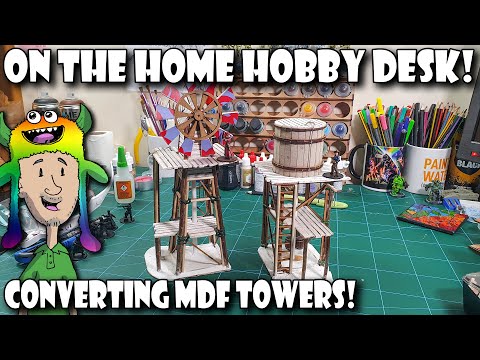 Converting up MDF Old West Terrain Kits