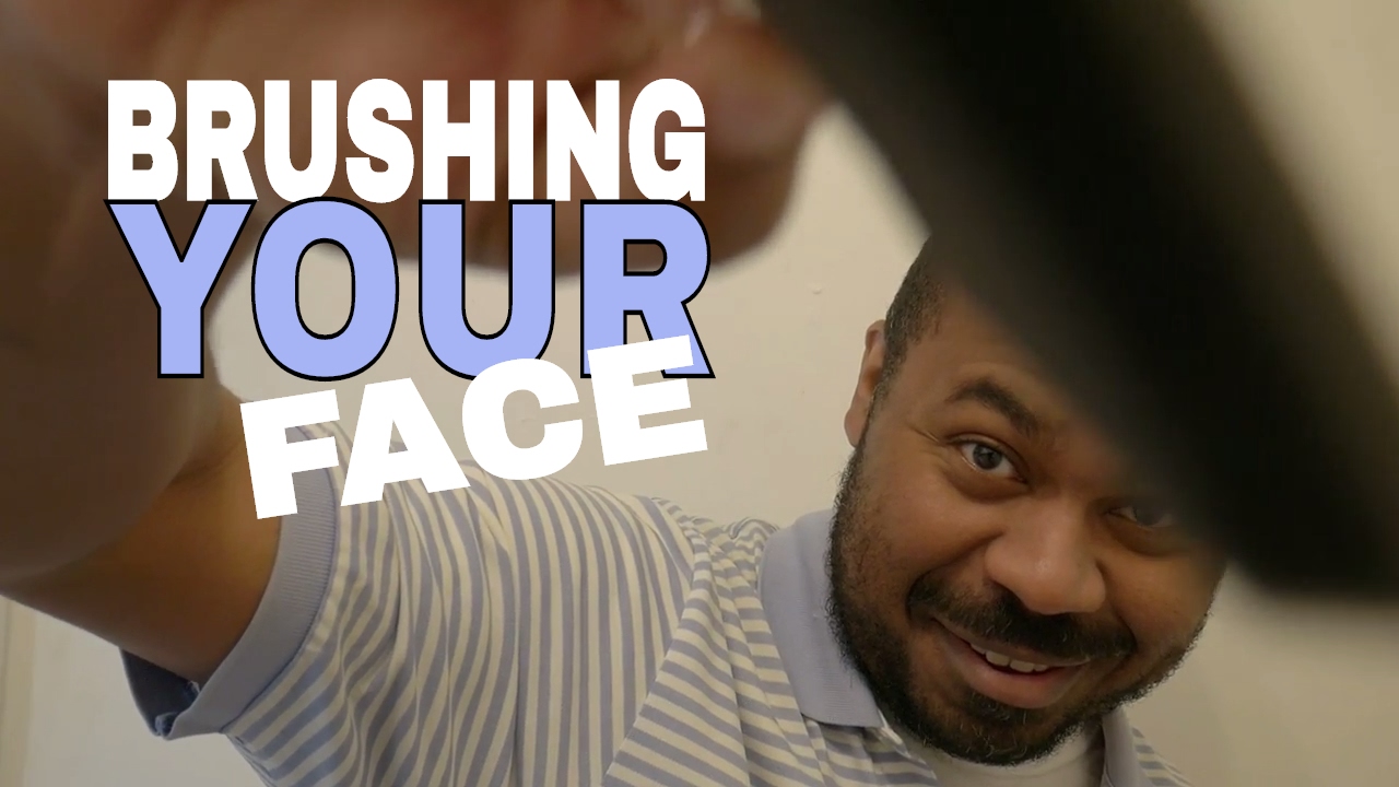 [ASMR] Brushing Your Face Roleplay with FOAM BRUSHES | Foam Brush Sounds & Camera Touching BINAURAL