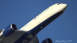 Delta Air Lines Airbus A350-900 (N508DN) takeoff from NRT/RJAA (Tokyo - Narita) RWY 16R