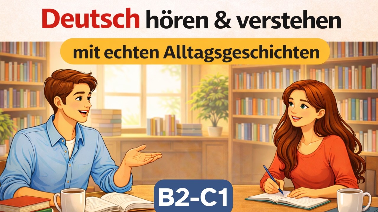 Lerne Deutsch mit echten Geschichten aus dem Alltag | Deutsch hören B2–C1