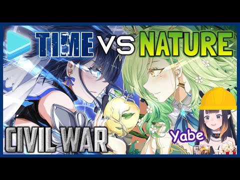 Kronii VS Fauna in Minecraft【Civil War】[ALL POVs]