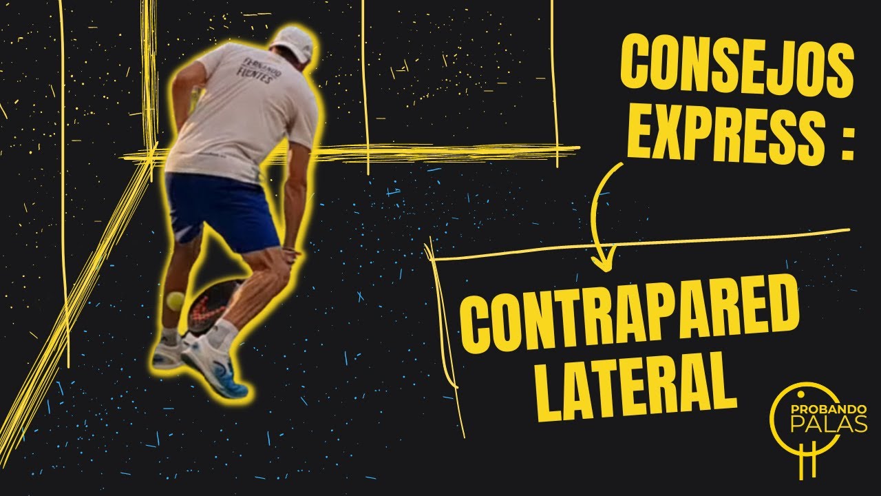 ¡¡TRUCOS PADEL!! 🤔 CONTRAPARED LATERAL desde fondo de pista 