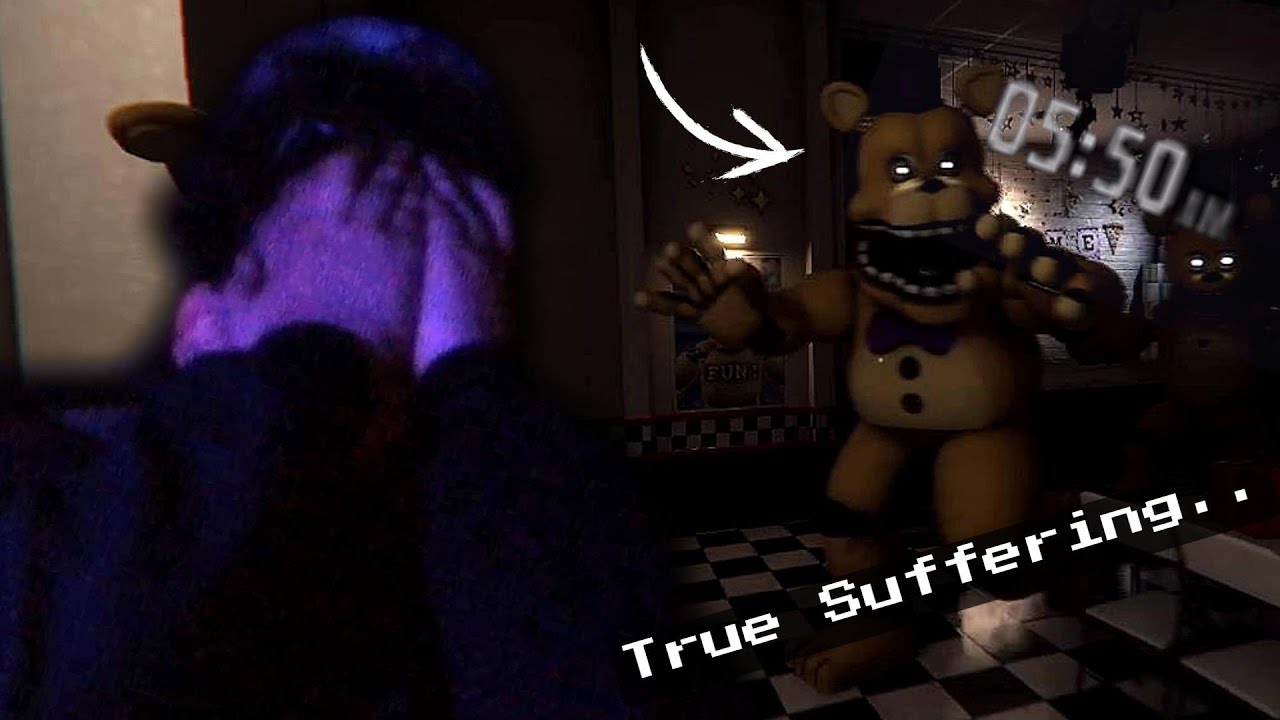 I Was Suffering Beating This Game...(Those Nights at Fredbear's: New Destiny - ENDING)