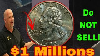 Quarter Dollar 1995-D Lamination erorr Coins value /Look For this ?