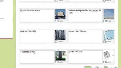How to: Edit captions and delete images in your photo gallery using Siteflex