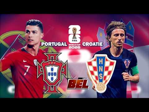 🛑Direct - PORTUGAL vs CROATIE / 16èmes de finale Coupe du monde 2026