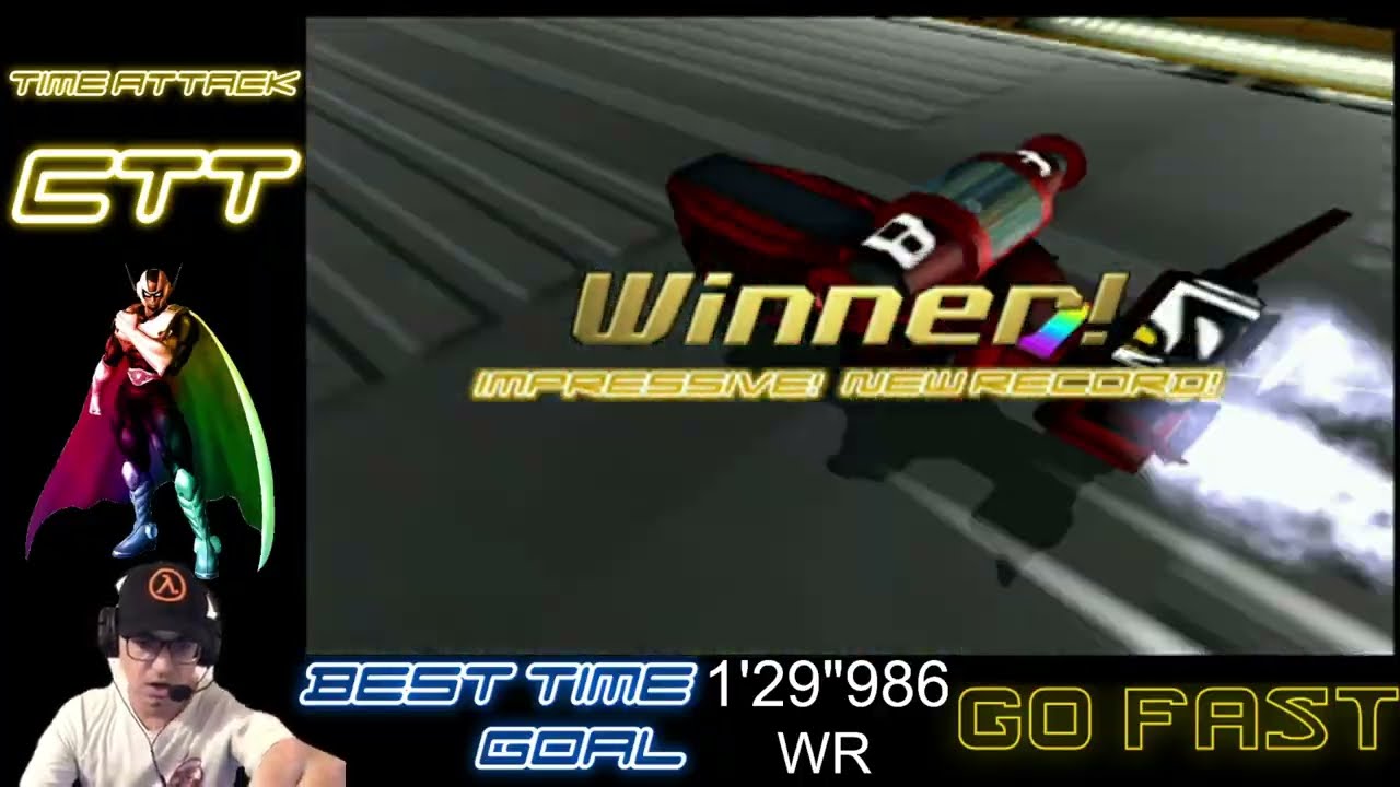 F-Zero GX Cosmo Terminal - Trident - 1'27"325【WR】