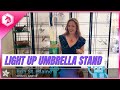 Totoro Weather-Wise Light-up Umbrella Stand Tutorial