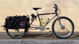 converting an old bike into an electric cargo bike