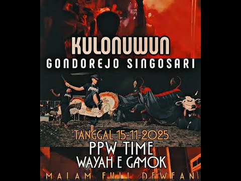 LIVE STREAMING \" PLAZPLIZ WIRABATANA GONDOREJO SINGOSARI \"