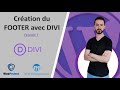 Divi  cration du footer template