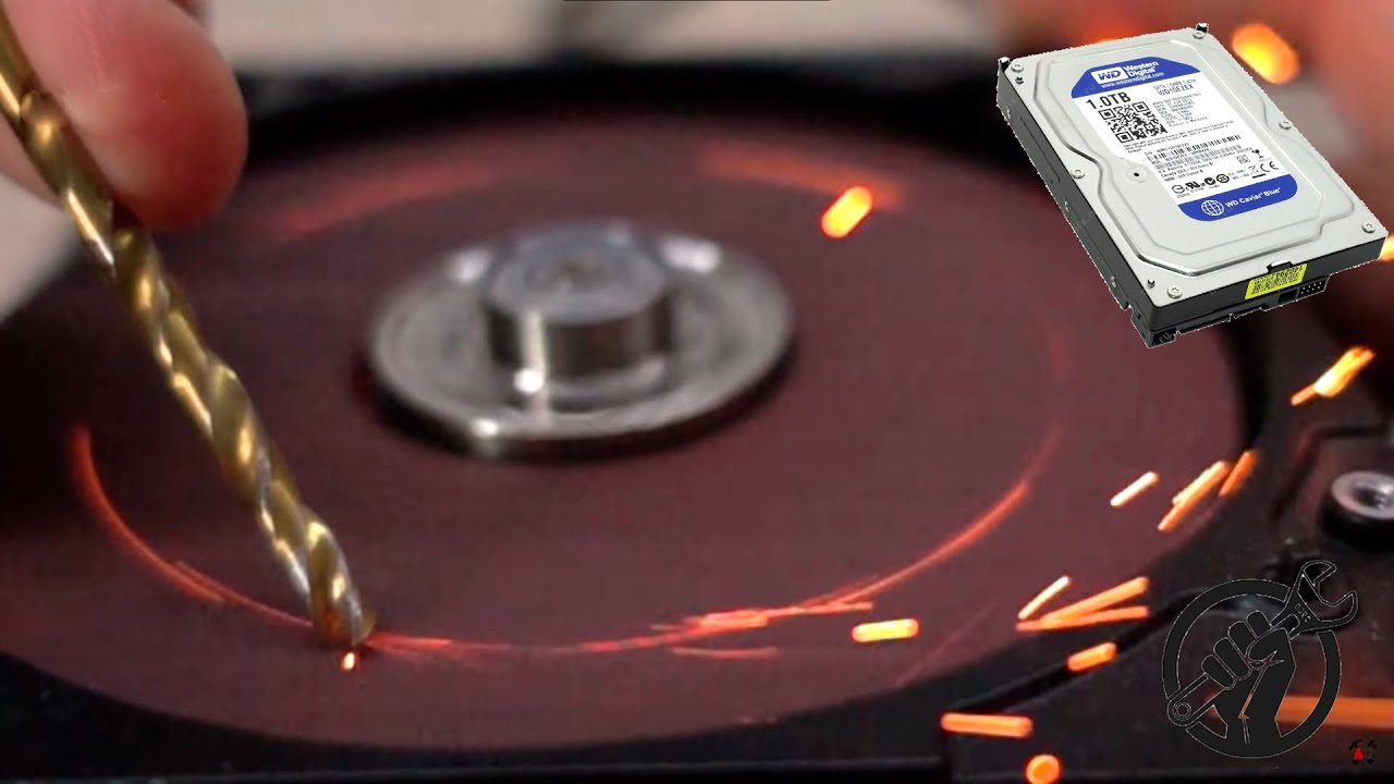 Sandpaper from a hard disk with your own hands