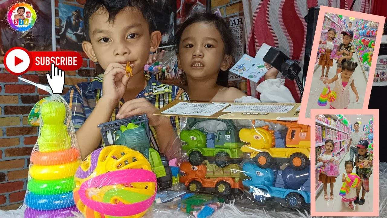 We buy toys at the supermarket with cousin dirky toysforkids toys