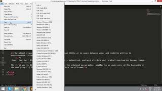HTML Tutorial - Part  2 (Paragraph and PRE Tags)