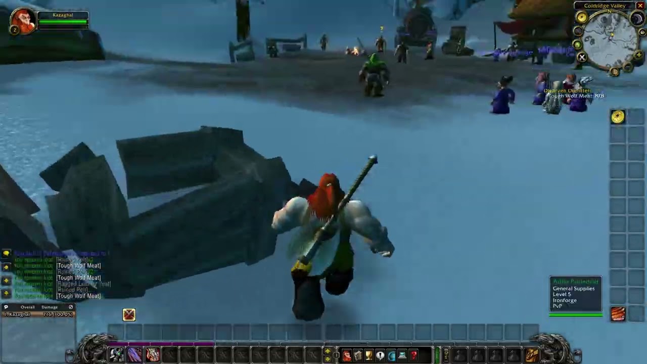 Turtle WoW - Dwarf Warrior {Artisan's Quest} (Kazaghal) Episode 1: The Start of a Journey