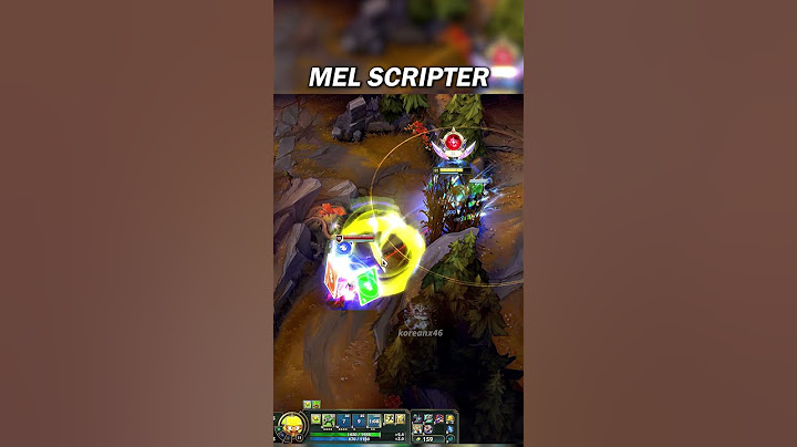 Mel, the new Scripter Champion