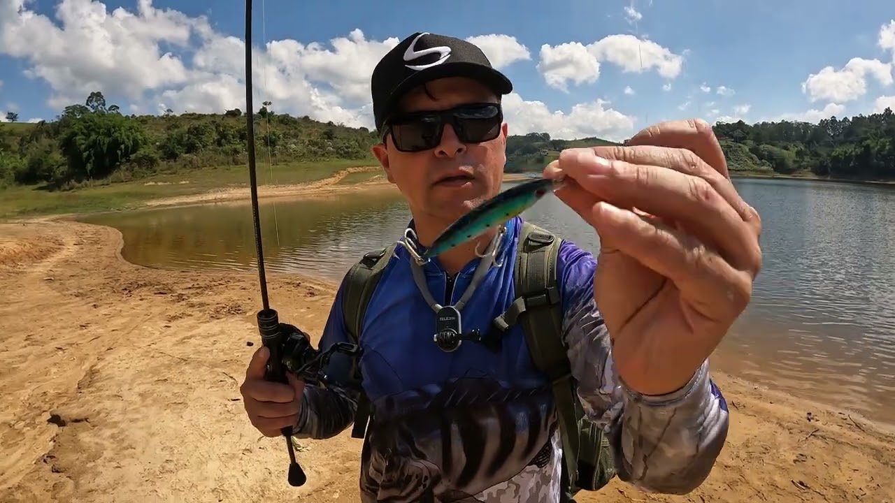 Chuva, Tucunaré: Pescaria desafiadora em Salesópolis - SP!