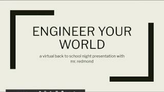 Engineer Your World back to school pptx   Google Slides