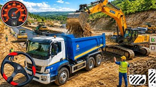 NEW Out Of Control Construction 2026 Machines-Real Simulator Excavator with Truck - Android Gameplay screenshot 5