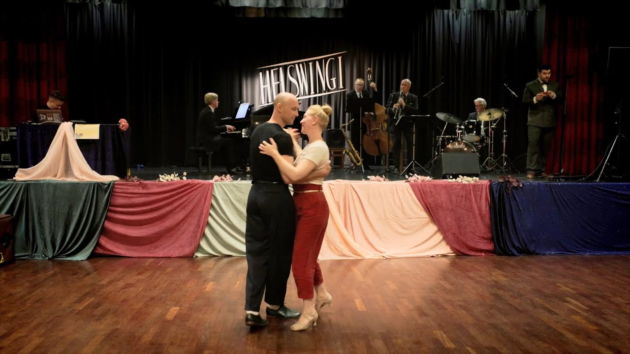 Anni & Gašper with Antti Sarpila Swing Band Helswingi 2023