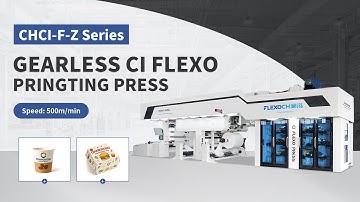 Live Demonstration of Gearless flexo printing press :2025 New Benchmark in Food Packaging Printing