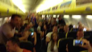 Dubs on a Plane (mental Ryanair flight to Ibiza)