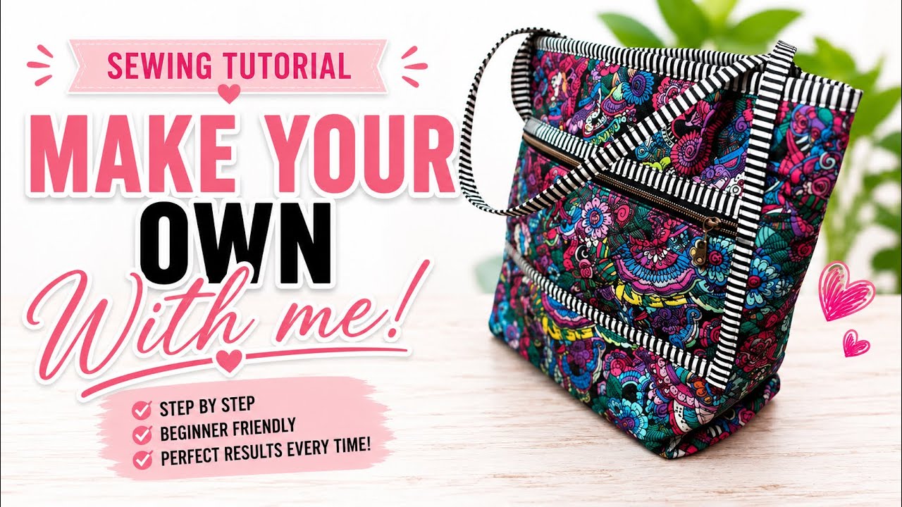 This tote will make you fall in love with pre quilted fabric | How to ...