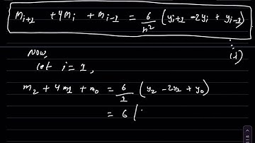 Spline Cubic interpolation | Numerical Method | In Nepali