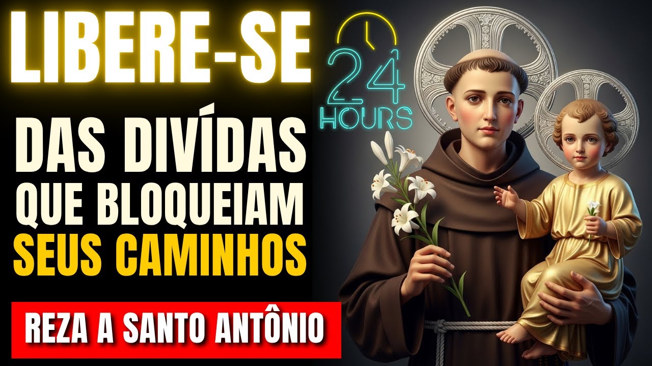 💰 SANTO ANTÔNIO VAI LIBERAR SUA VIDA FINANCEIRA EM 24 HORAS! 🙏