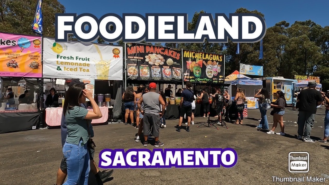 FOODIELAND NIGHT MARKET SACRAMENTO 2022 YouTube