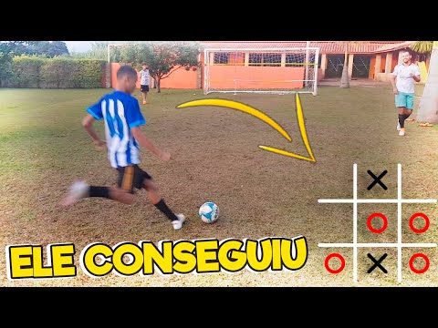 FOI MÁGICA - ELE METEU A BOLA LÁ NO ÂNGULO