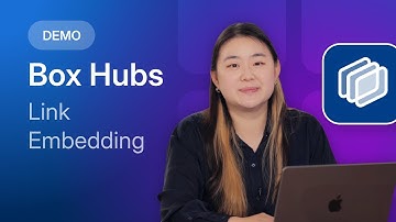 Embed link previews in a Box Hub