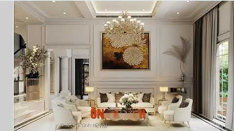 MẪU THIẾT KẾ NỘI THẤT PHONG CÁCH TÂN CỔ ĐIỂN