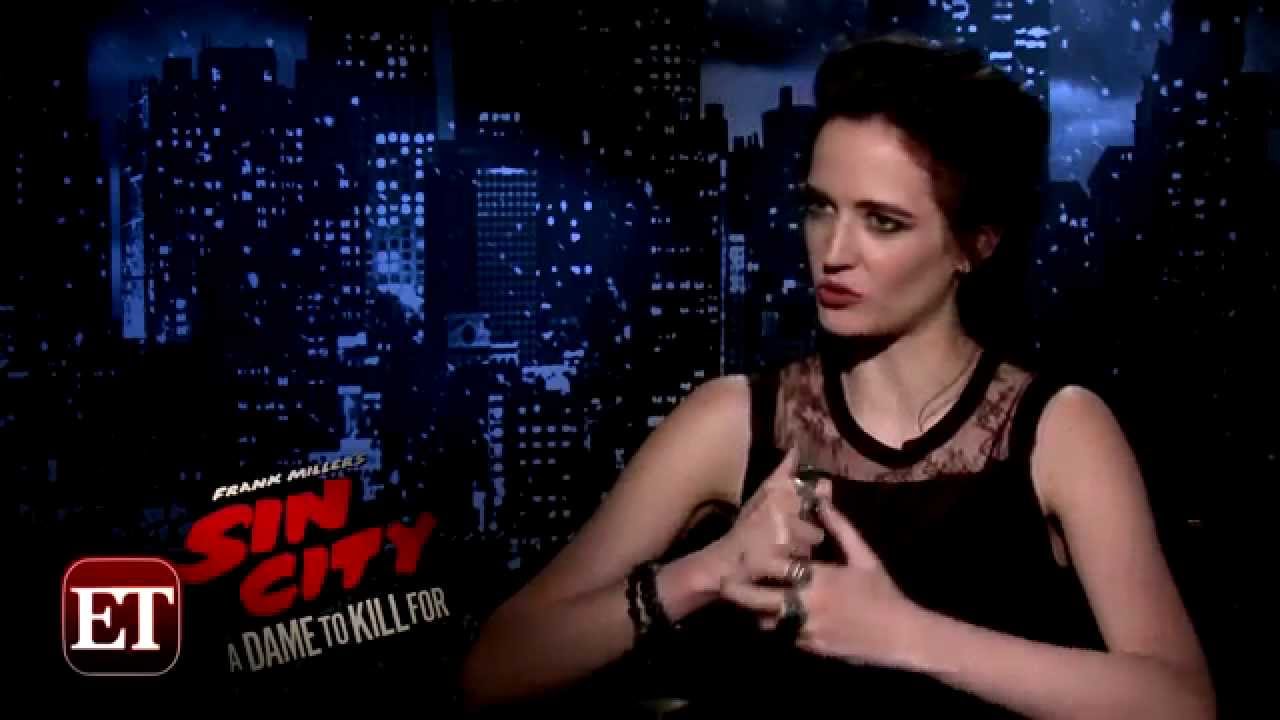 Eva Green Talking About Sin City A Dame To Kill For with Josh Brolin