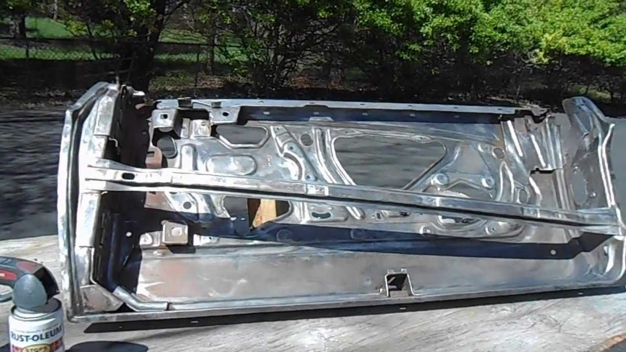 67 Mustang Door Skin Replacement Part 6 YouTube