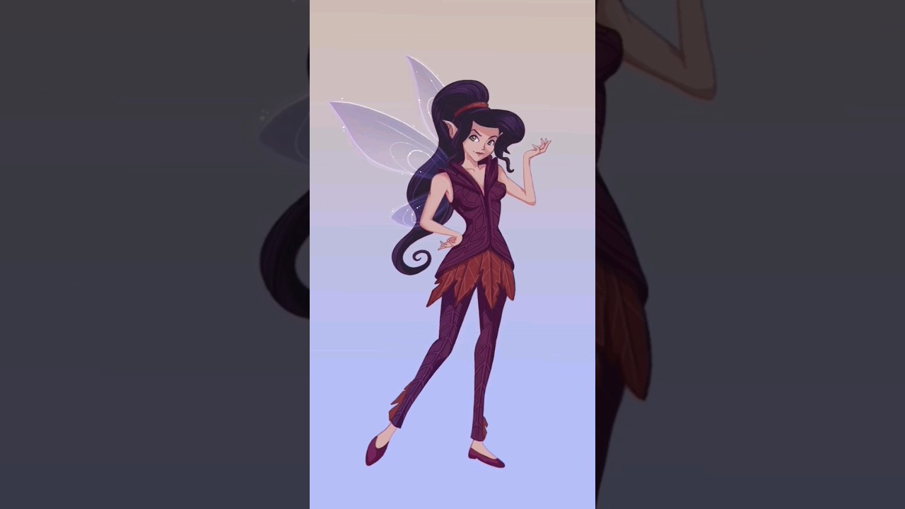 Time-lapse of Vidia's drawing process (Tinkerbell fanart)
