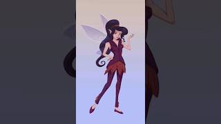 Time-lapse of Vidia's drawing process (Tinkerbell fanart)