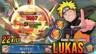 Download Lagu 22 Kills + 2x MANIAC!! Lukas EXP Lane The Unstoppable Beast!! - Build Top 1 Global Lukas ~ MLBB MP3 Download Lagu 22 Kills + 2x MANIAC!! Lukas EXP Lane The Unstoppable Beast!! - Build Top 1 Global Lukas ~ MLBB MP3