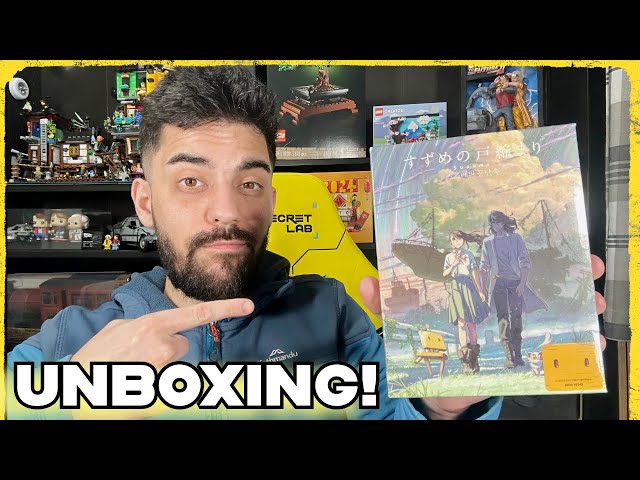 Suzume 4K+BD STEELBOOK FULL SLIP B (NE#45) | Nova Media UNBOXING