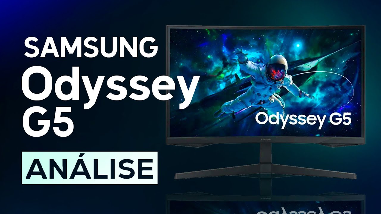 Odyssey G5 32” — Monitor Gamer QHD e 165 Hz com Bom Preço!