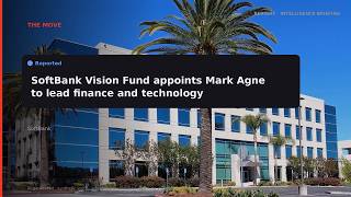 RERIGHT · SoftBank names ex-Goldman Sachs trader Mark Agne to lead Vis