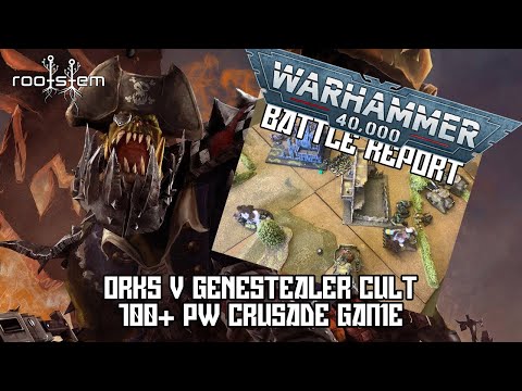 Blood Axe V Twisted Helix, 100+ PW, Warhammer 40k Crusade Game