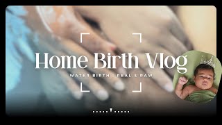 Home Birth Vlog | Prenatal Chiropractor | No Epidural | Water Birth *very raw and detailed*