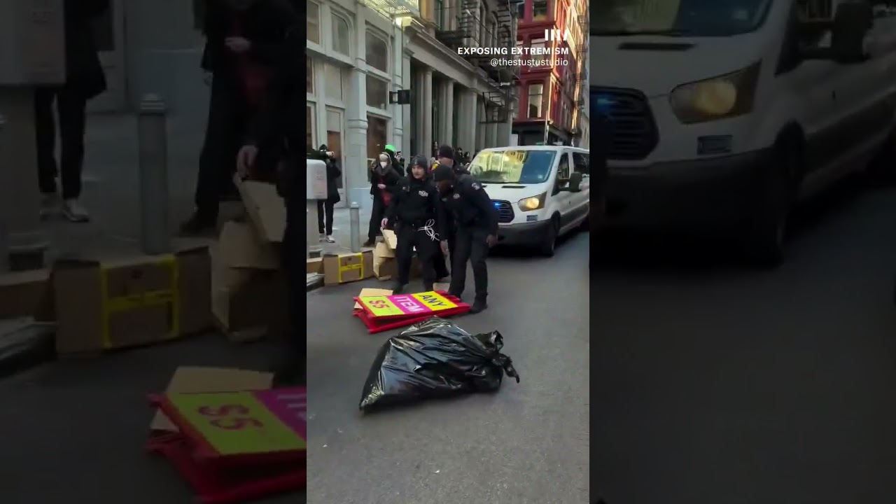 WILD VIDEO: Anti-ICE protest in Manhattan
