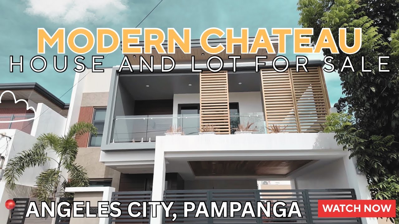 ₱16M Modern House with Pool for Sale in Angeles City Pampanga | Secured Subdivision
